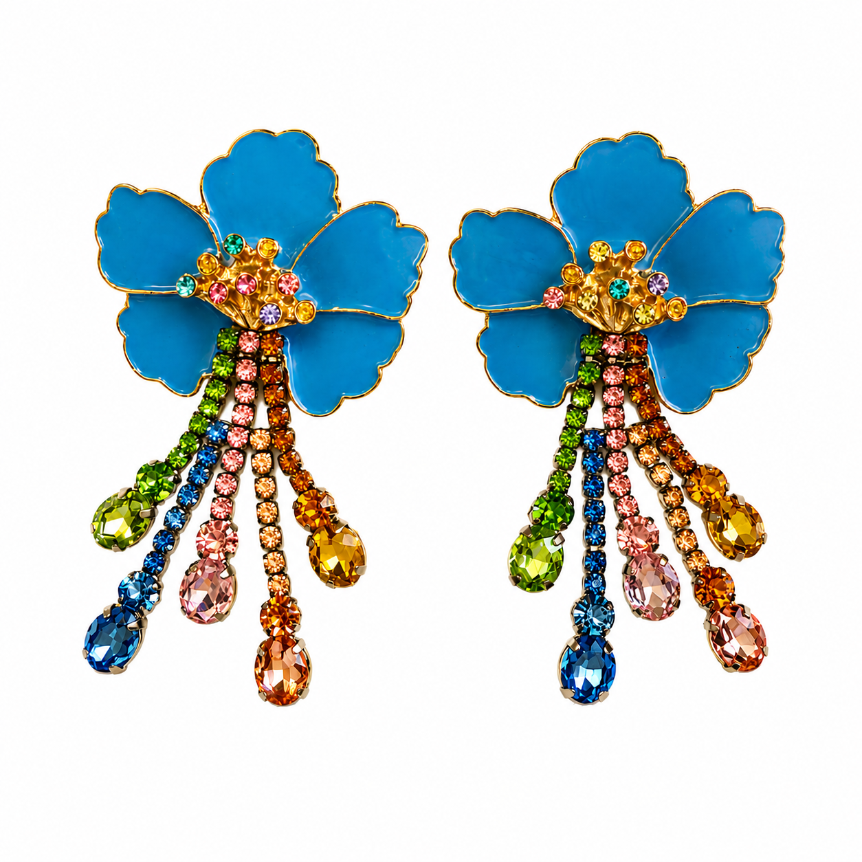 Rhinestone Floral Girl