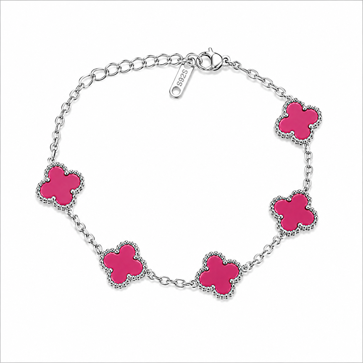 Hot pink Clover.