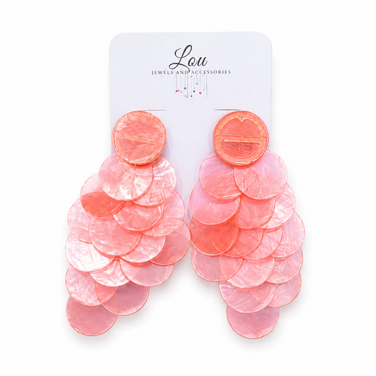 Druppe Earrings(Orange)