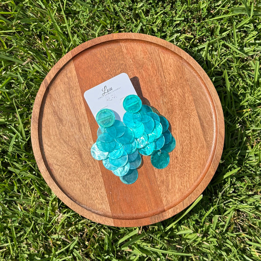 Druppe Earrings(Blue)
