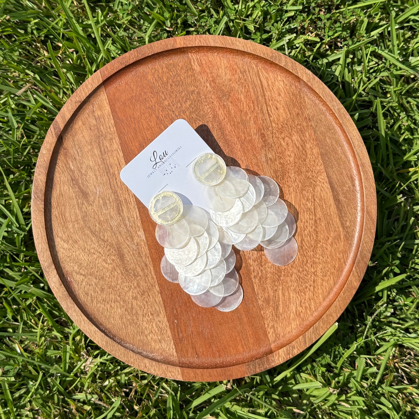 Druppe Earrings(White)