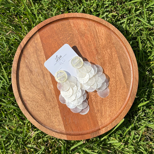 Druppe Earrings(White)