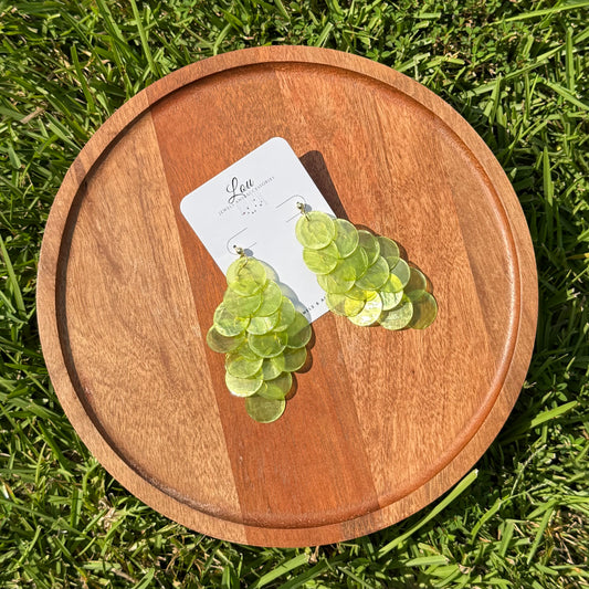 Druppe Earrings (Lime)