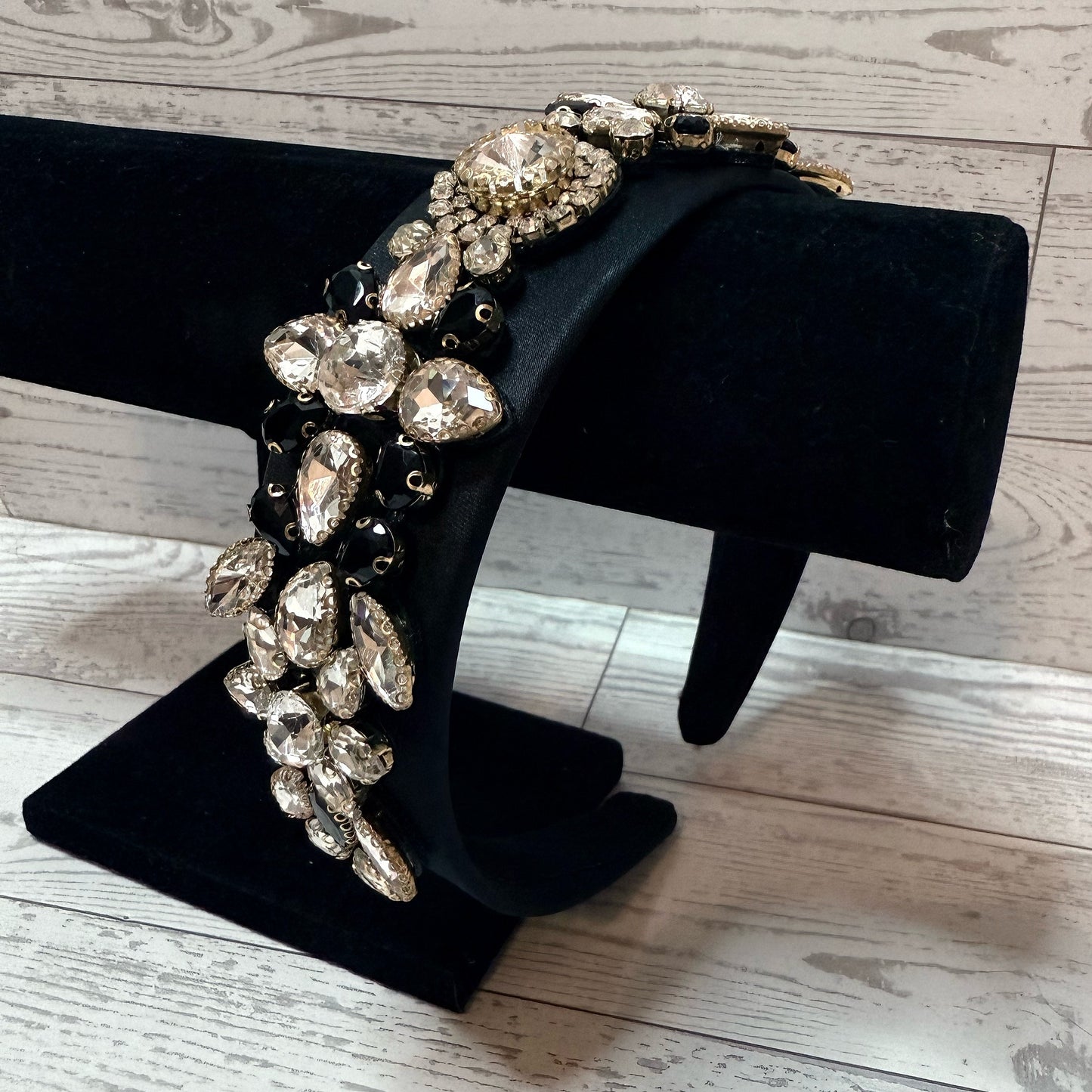 Black Rhinestone Headband